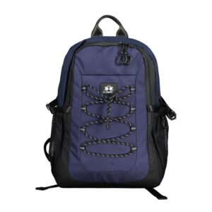 Black Polyurethane Women's Shoulder Bag
