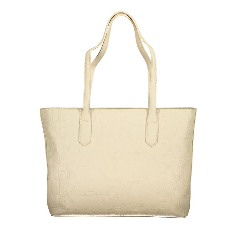 Beige Polyurethane Women's Bag - Image 2