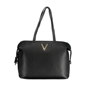 Black Polyurethane Women's Bag