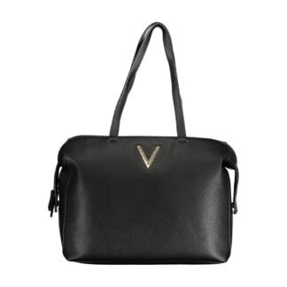 Black Polyurethane Women's Bag