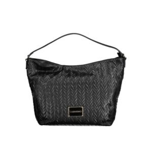 Black Polyurethane Women's Bag