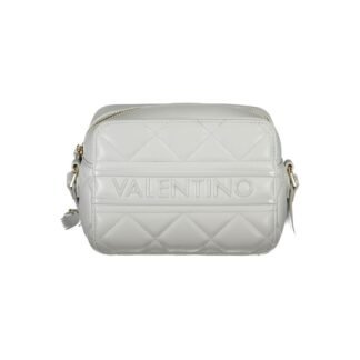 Grey Polyurethane Women Bag