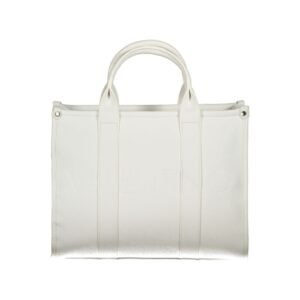 White Polyurethane Women's Bag