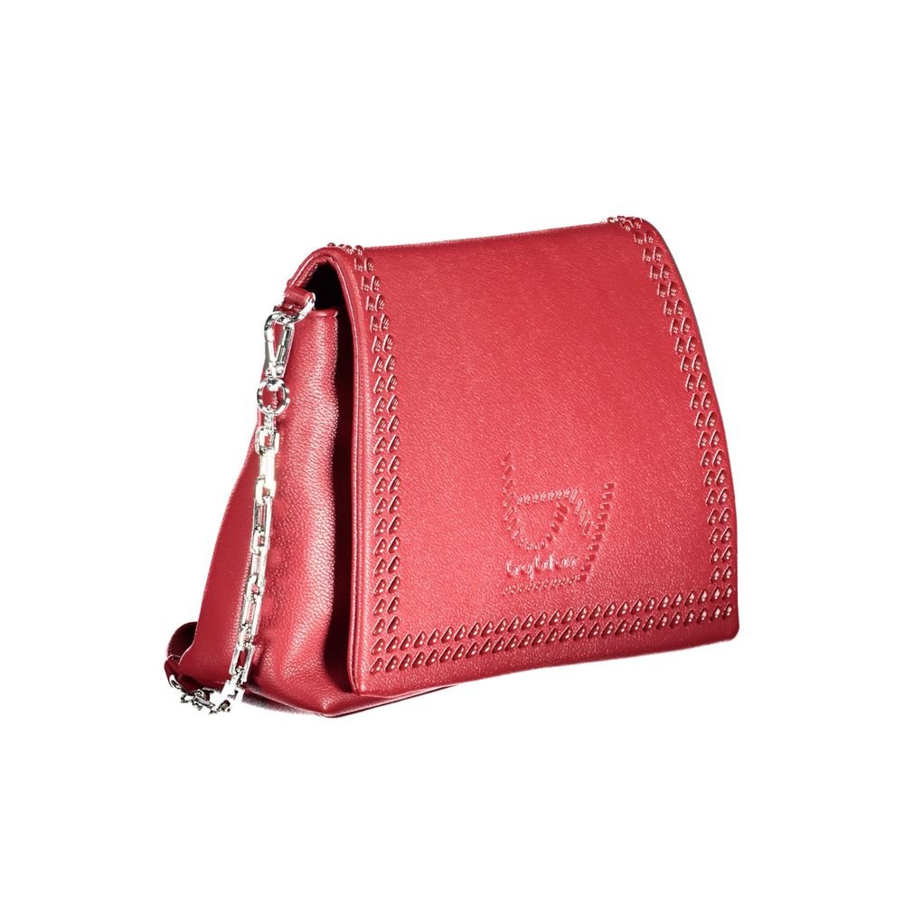 Rosso Polyurethane Women Handbag - Image 3
