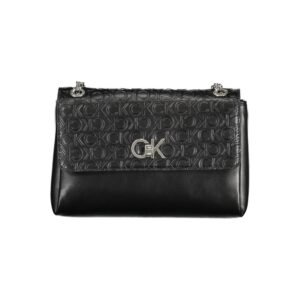 Nero Polyester Women Handbag