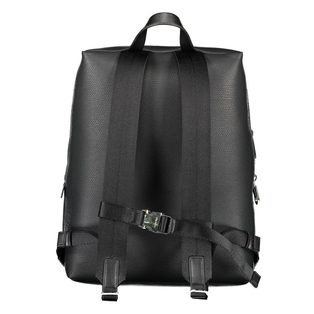 Nero Polyester Men Backpack - Image 2