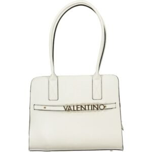 White Polyurethane Womens Bag