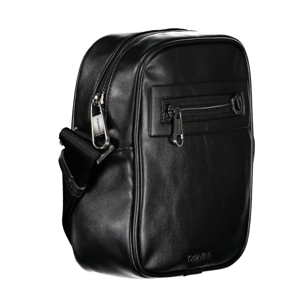 Sleek Urban Black Shoulder Bag - Image 3