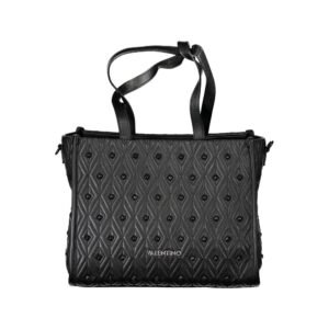 Black Polyurethane Womens Bag