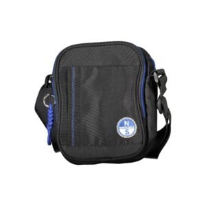 Nero Polyester Mens Shoulder Bag