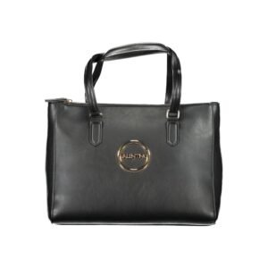 Black Polyurethane Women's Bag