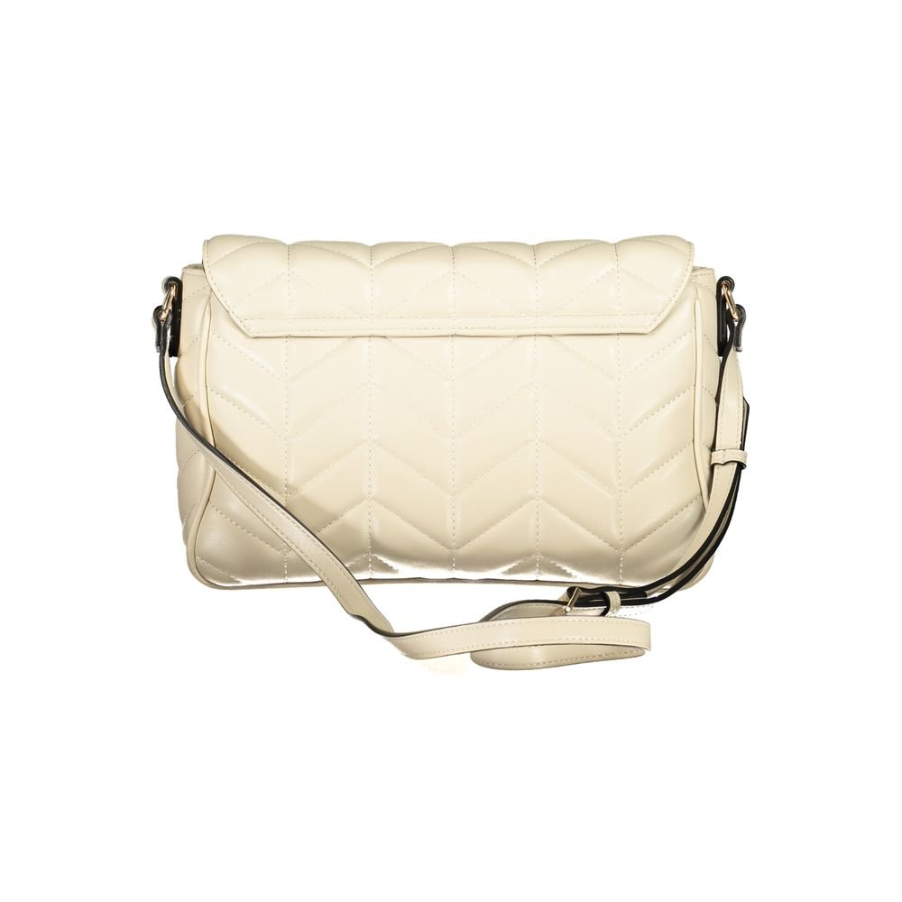 Beige Polyurethane Women's Bag - Image 2