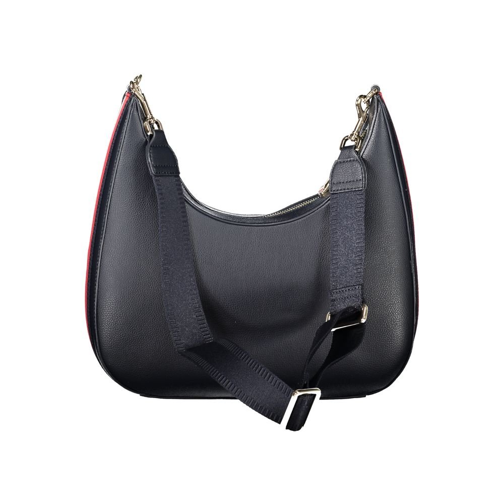 Blue Polyester Women Shoulder Bag - Image 2