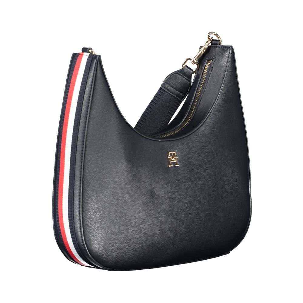 Blue Polyester Women Shoulder Bag - Image 3