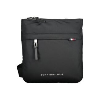 Black Polyurethane Women Shoulder Bag