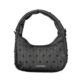 Black Polyurethane Women's Bag