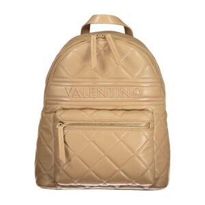 Beige Poliuretano Womens Backpack