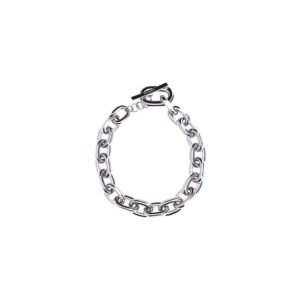 Silver Aluminum Necklace