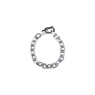 Silver Aluminum Necklace