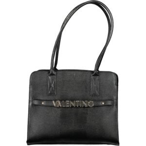 Black Polyurethane Women's Bag