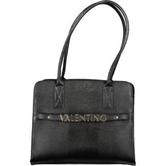 Black Polyurethane Women's Bag