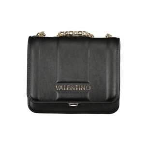 Black Polyurethane Women's Bag