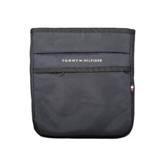 Blue Polyester Men's Shoulder Bag
