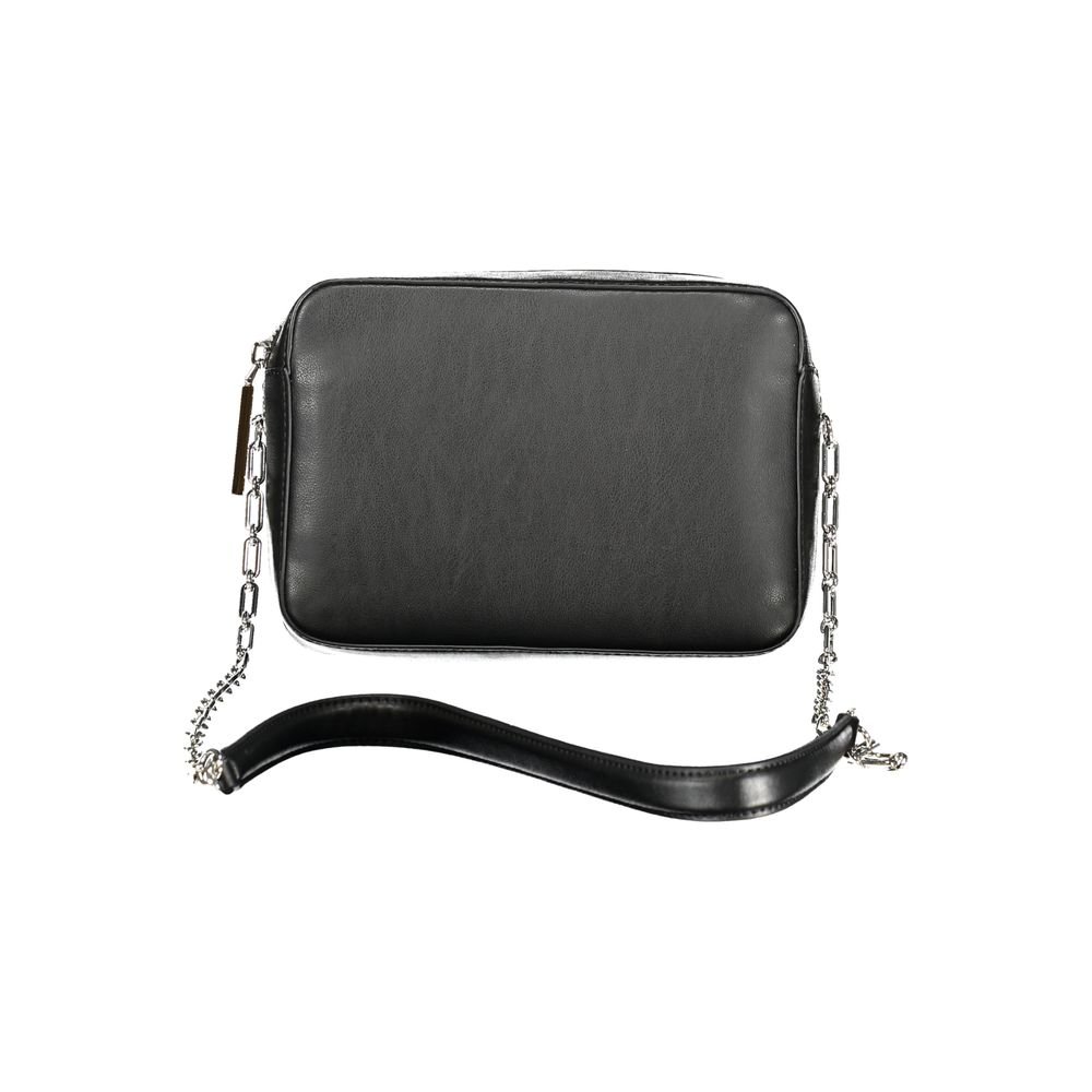 Black Polyester Women Shoulder Bag - Image 2