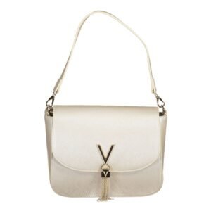 Grey Polyurethane Women's Bag
