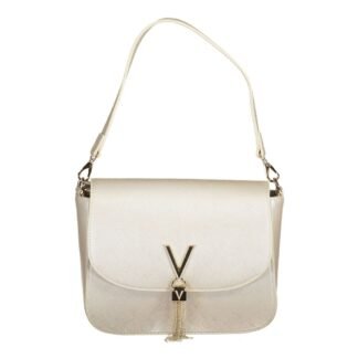 Grey Polyurethane Women's Bag