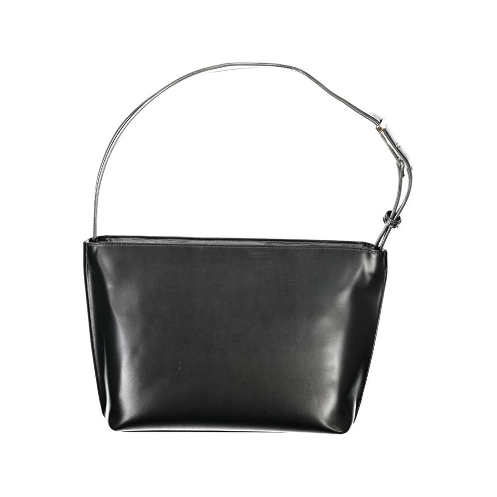 Black Polyester Women Shoulder Bag - Image 2