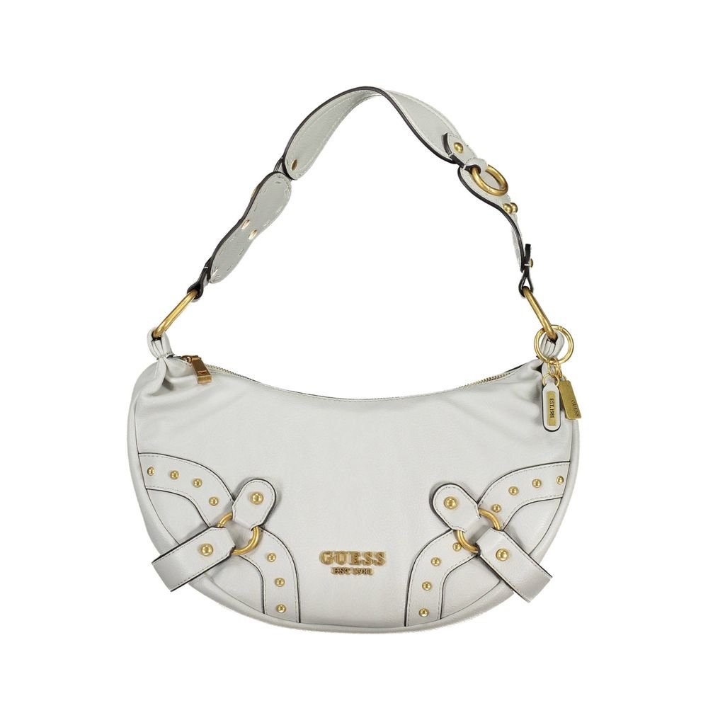 Grigio Polyurethane Women Shoulder Bag - Image 2