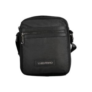 Black Fabric Men's Shoulder Bag
