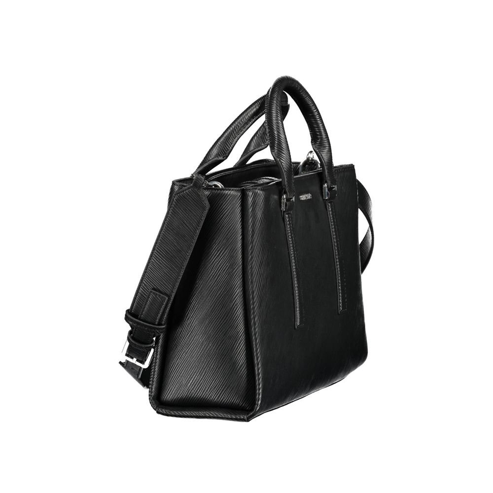 Nero Poliestere Women Handbag - Image 3