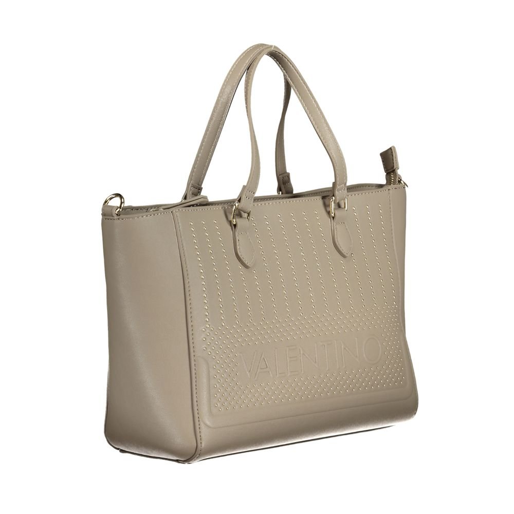 Beige Polyurethane Women's Bag - Image 3