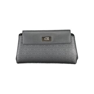Black Polyester Women's Shoulder Bag