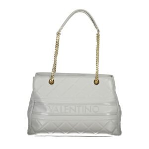 Gray Polyurethane Women's Bag