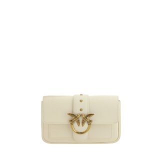 White Calf Leather Bos Taurus Shoulder Bag