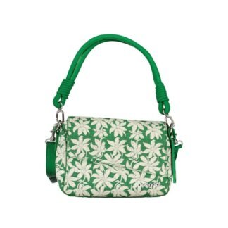 Verde Polyurethane Women's Handbag