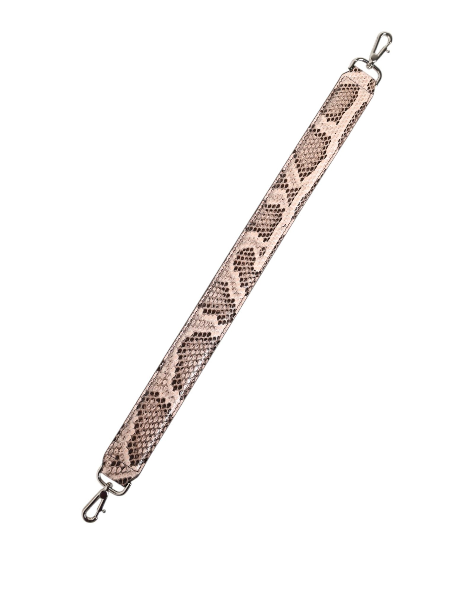 Beige Exotic Leather Handbag Accessory Shoulder Strap - Image 4