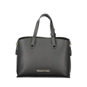 Black Polyurethane Women's Bag