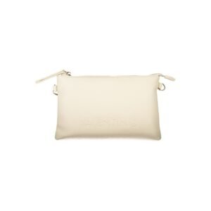 Beige Polyurethane Women's Bag