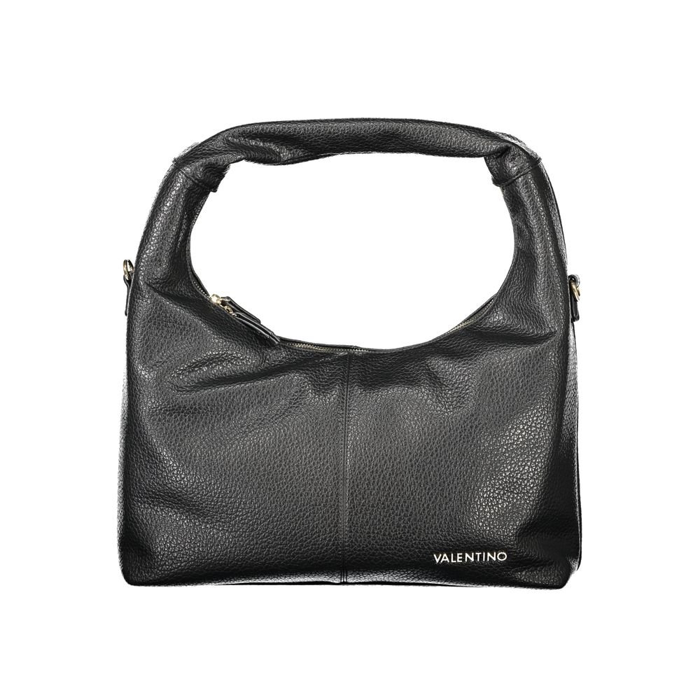Black Polyurethane Women's Bag