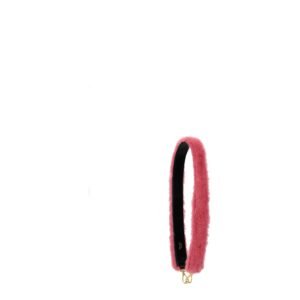 Pink Fur Shoulder Bag