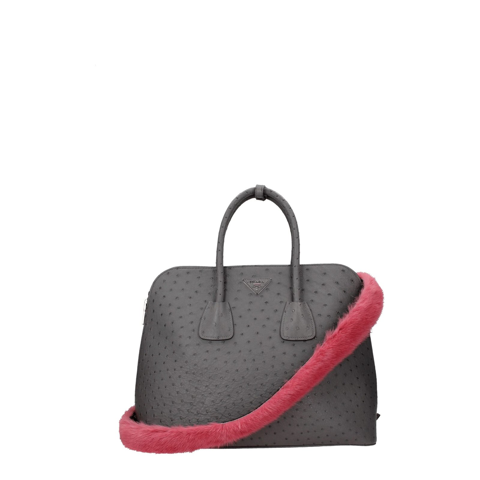 Pink Fur Shoulder Bag - Image 2