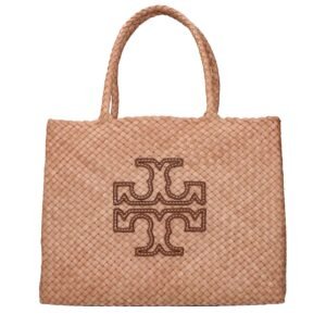 Pink Leather Shoulder Bag