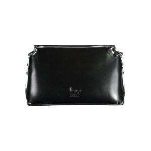 Nero Polyurethane Women Handbag