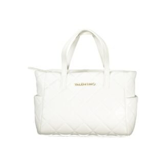 White Polyurethane Women's Bag