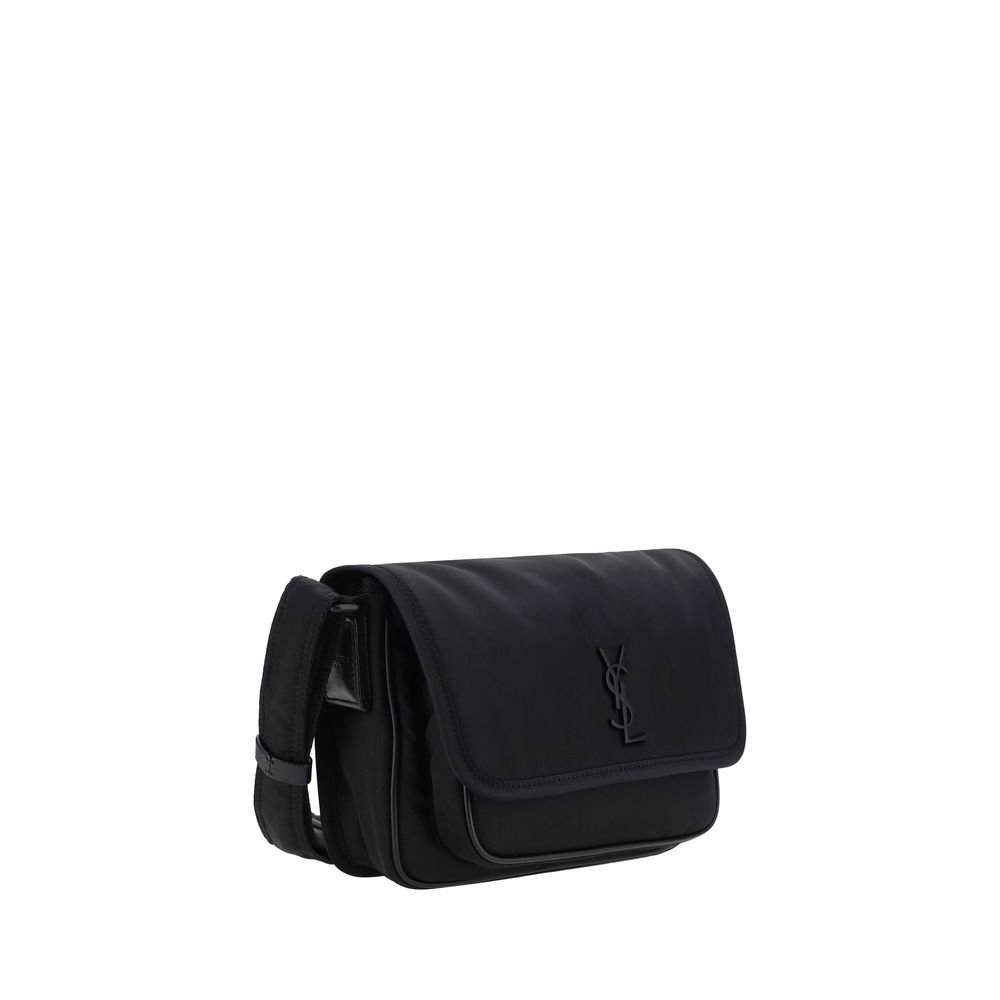 Black Nylon Shoulder Bag - Image 2