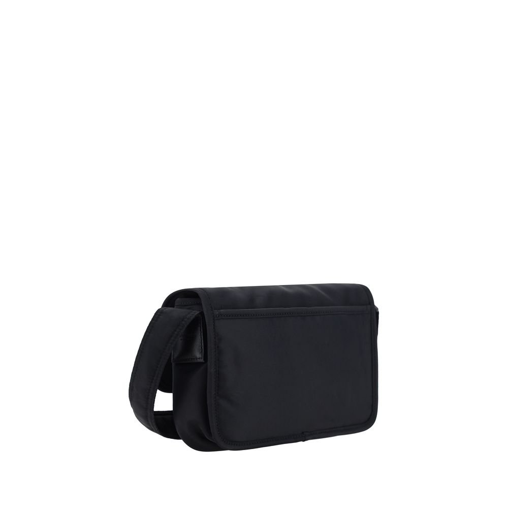 Black Nylon Shoulder Bag - Image 3